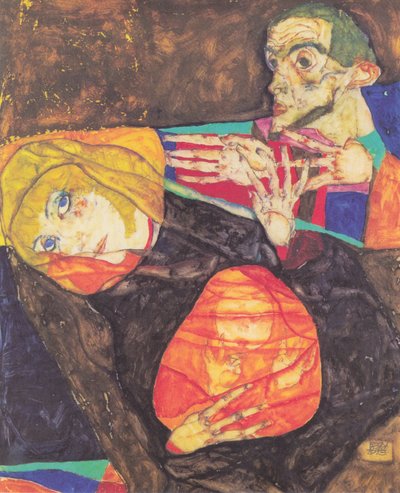 Holy Family by Egon Schiele